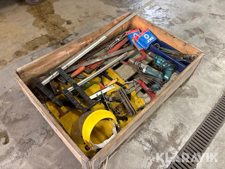 Skrutvinger med mere - 1 palle