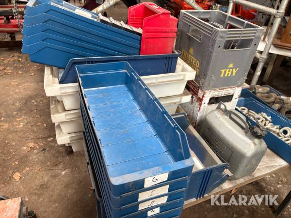 Plast kasser