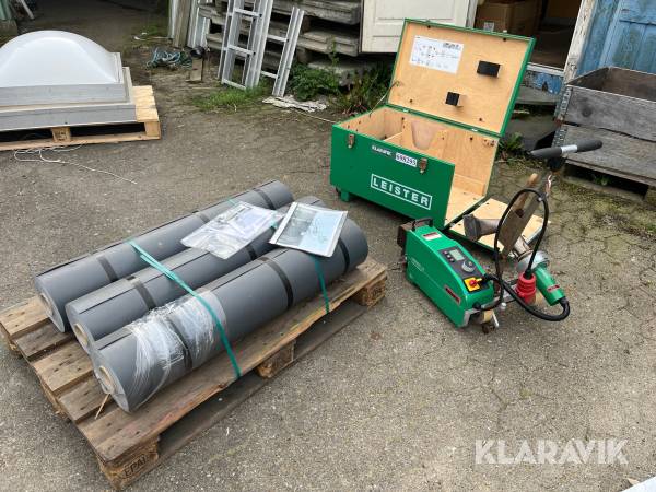 Svejser Leister Varimat V2 til tagfolie
