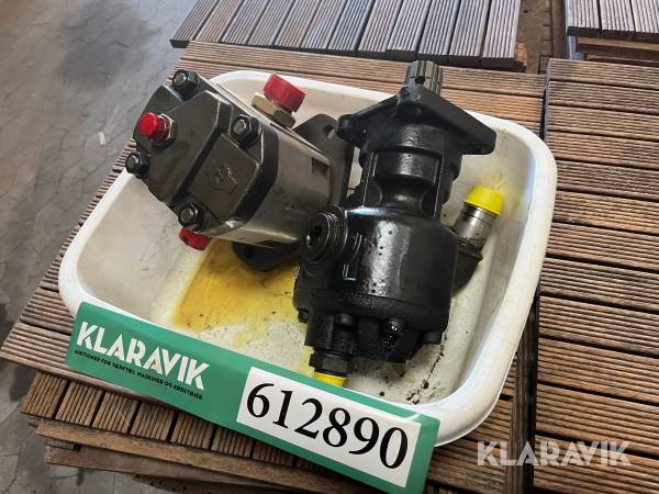 Hydraulik pumper 2 stk