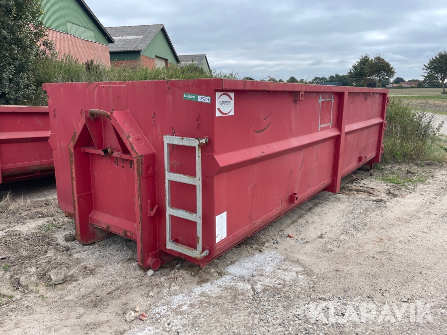 Container med kroghejs