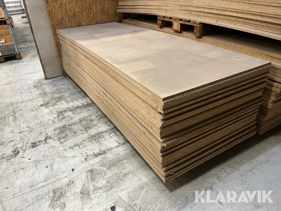 Spånplader til lagerreol 50 styk