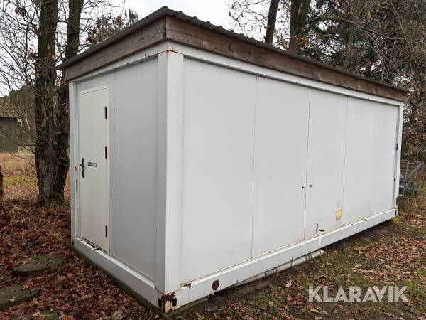 Modul med toilet og bad - 2 personers