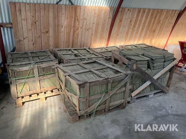 Kløvet naturskiffer 30x30 kinesisk 300 m2
