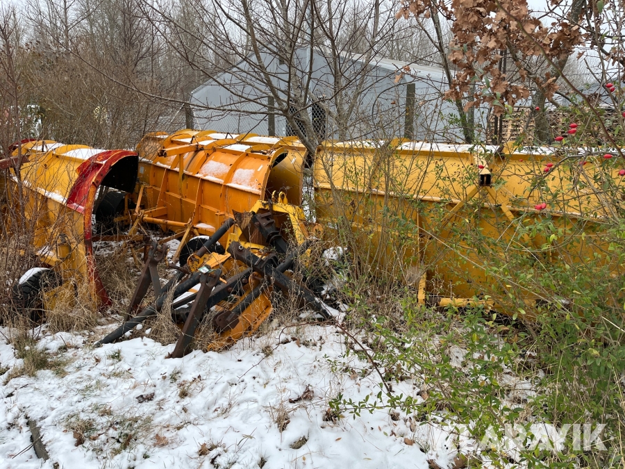 Sneplove 4 styk med hydraulisk ophæng