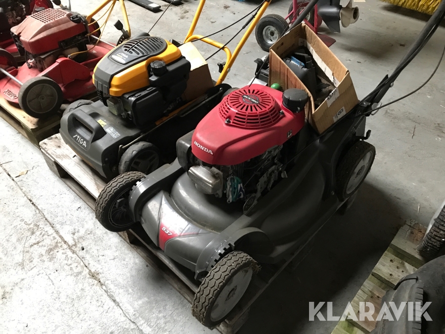 Græsslåmaskiner Stiga + Honda 2 stk 