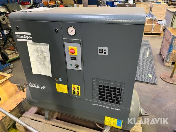 Skruekompressor Atlas Copco GX5 FF