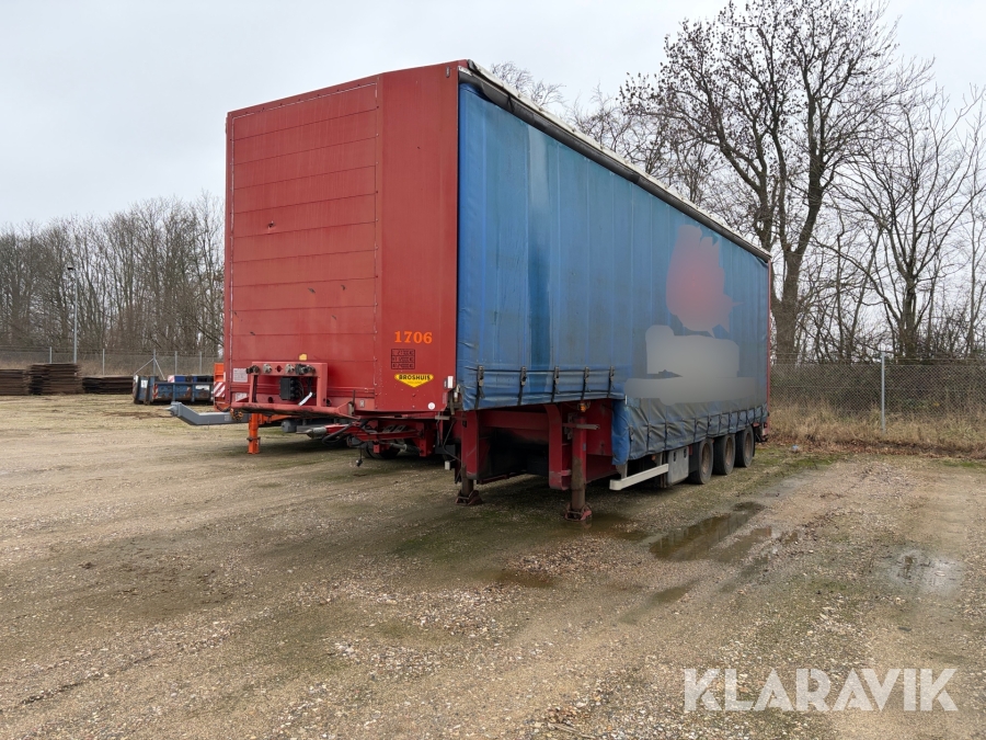 Maskinetrailer Broshuis 31n5-c