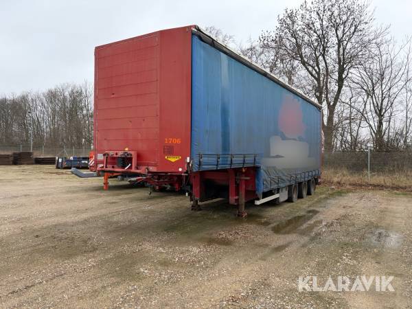 Maskinetrailer Broshuis 31n5-c