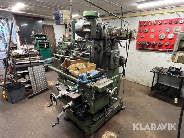 Fræse bænk Varnamo PUB-2 med tilbehør