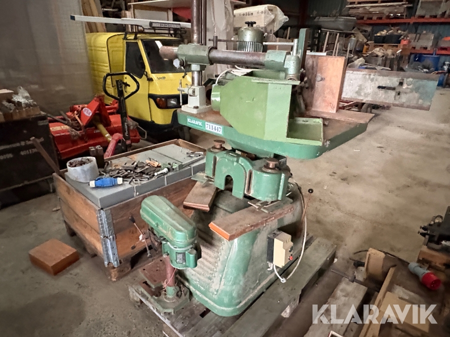 Fræser/tappemaskine N.P. Hansen Beacon 2 med tilbehør