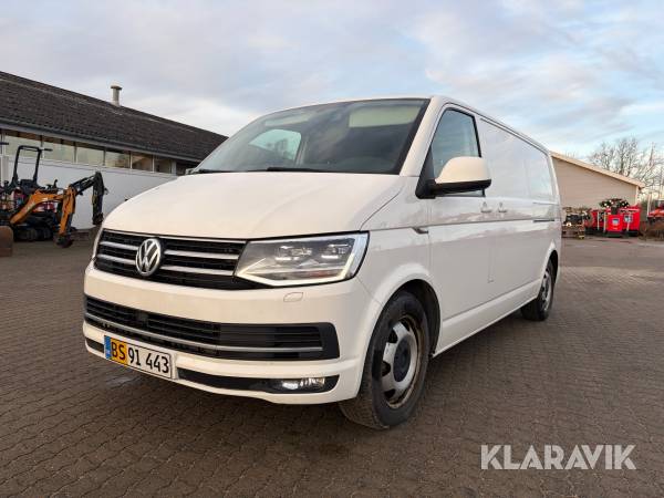 Varebil Volkswagen Transporter 2.0 TDI 204 kassevogn lang