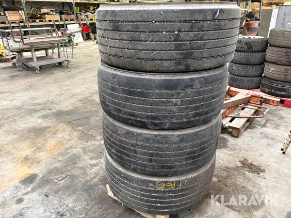 Lastdæk Michelin 385/55 R 22,5 4 styk
