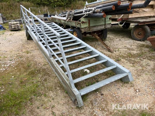 Trappe galvaniseret