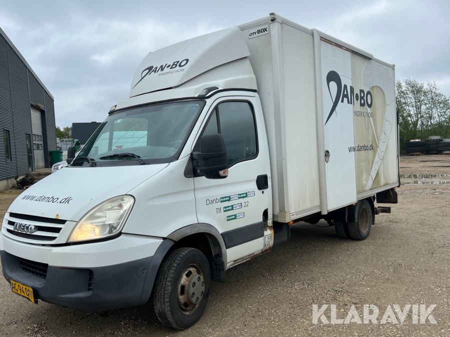 Distributionsbil med lift Iveco DAILY 35c, Morsø, Klaravik a