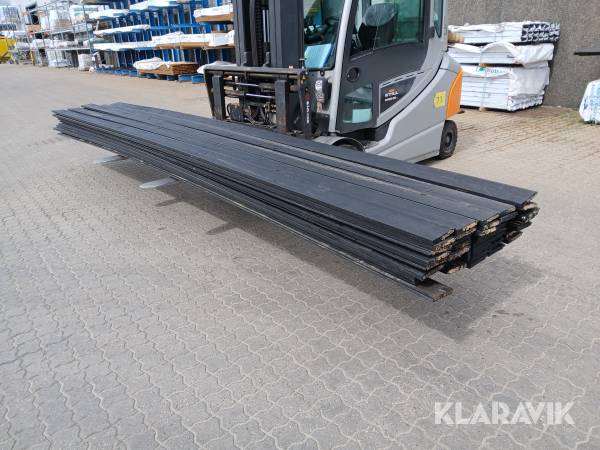 Isowood Understern sort grundmalet 45 styk 