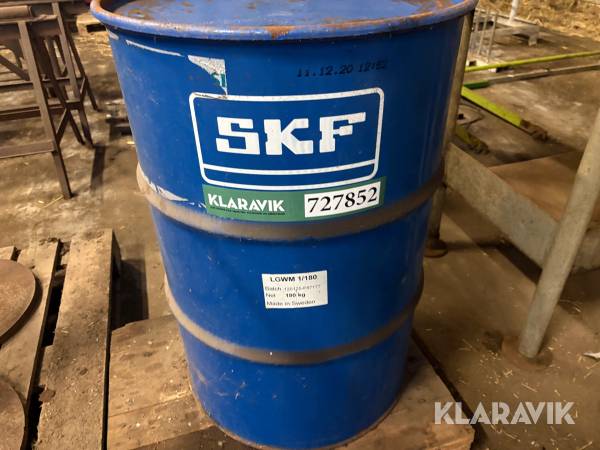Kuglelejefedt SKF LGWM 1/180 cirka 170 kg
