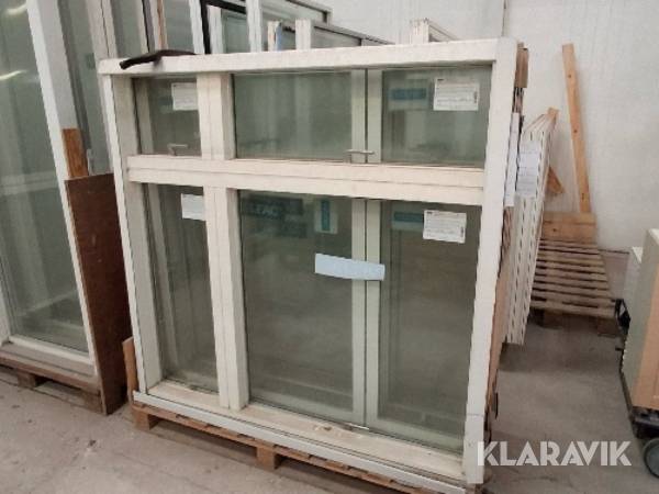 Vinduespartier Velfac 4 styk træ/alu