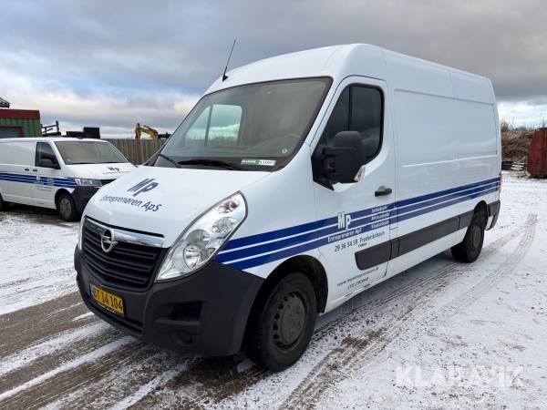 Kassebil Opel Movano