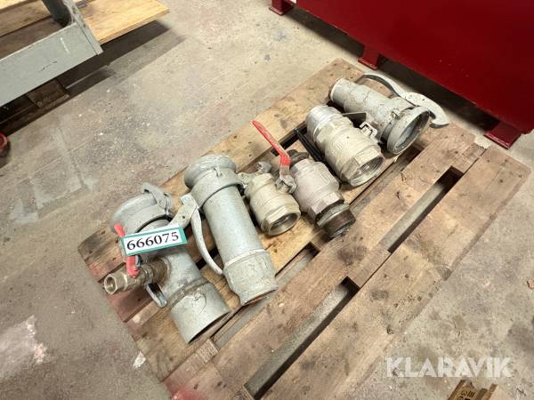 Perrot koblinger mm 6 styk assorteret