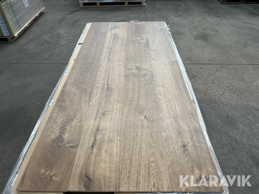 Gulv Moland Circular Oak Cork Plank French Smoked