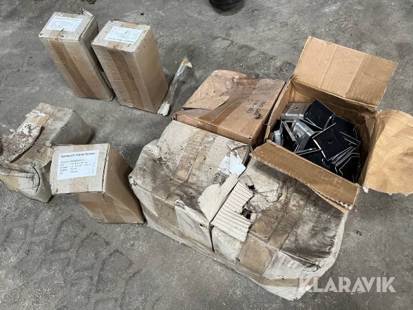 Lys-Trapezplade holder Sandwich Panel Screw 400 sæt
