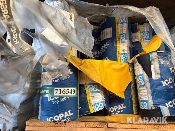 Icopal Top 500 P tagpap i lys grå farve Icopal Top 500 P