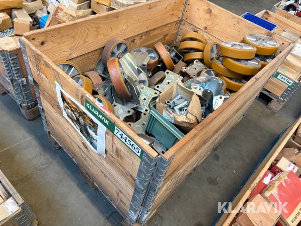 Hjul 22 centimeter stort lot