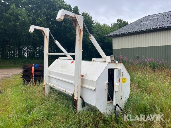 Brændstoftank Thyholm Olieservice Enkeltvæg