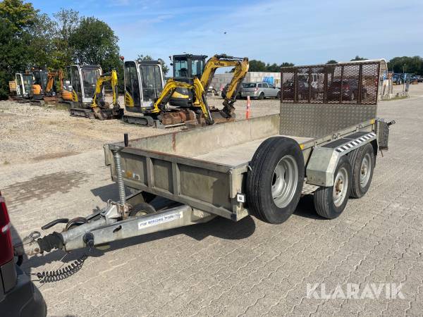 Maskintrailer IFOR Williams 3500kg