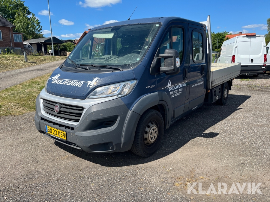 Mandskabsvogn Fiat Ducato, 2,3 MJT 130 chassis 7 personer