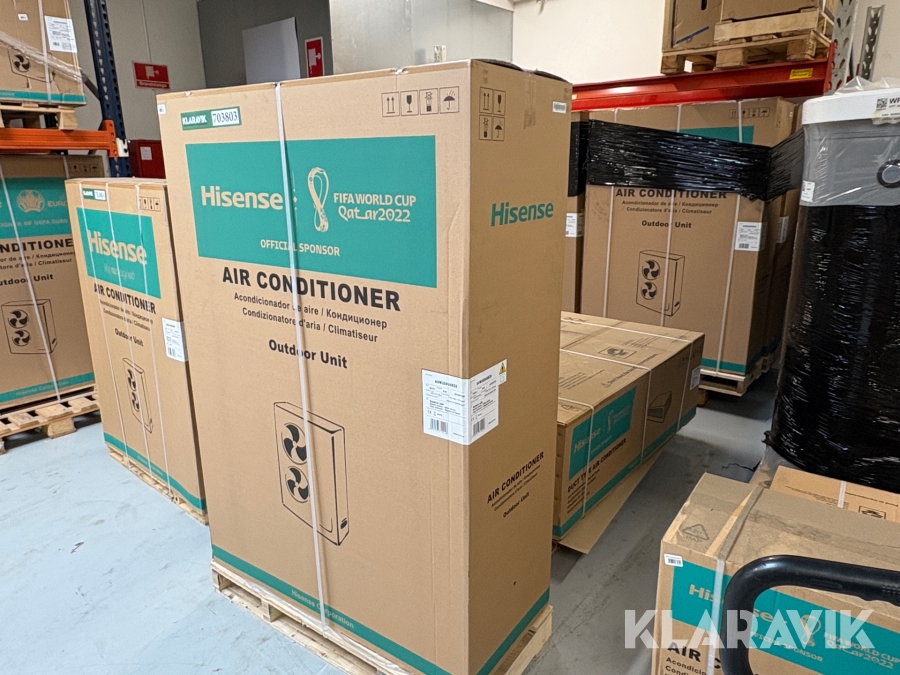 Aircondition Hisense  1 udedel og 1 indedel