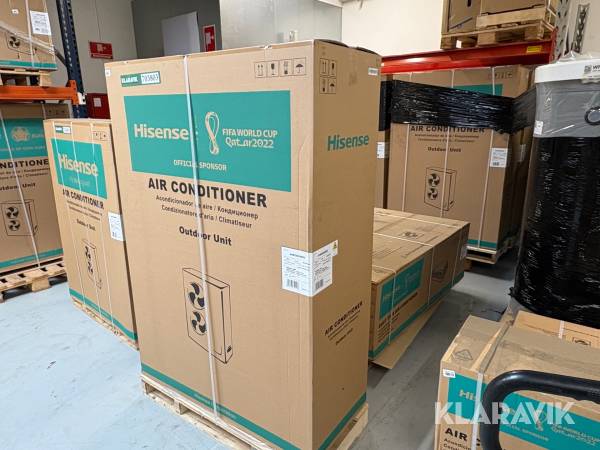 Aircondition Hisense  1 udedel og 1 indedel