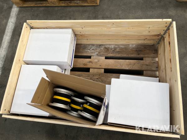 Kompensatorer Elaflex Gelbring TW DN80 - 40 styk