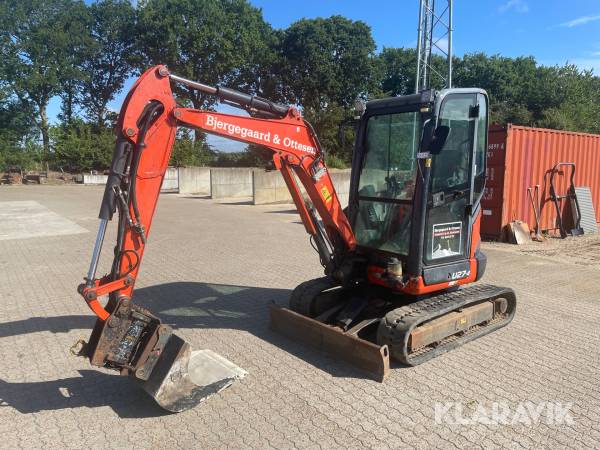 Minigraver Kubota U27-4