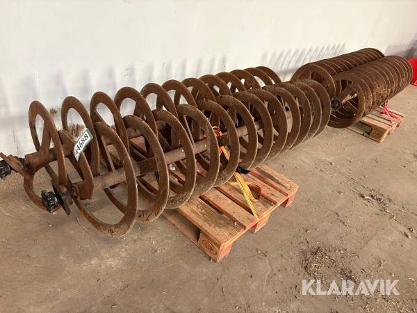 Pakruller - 4 styks - passer til franke såmaskine