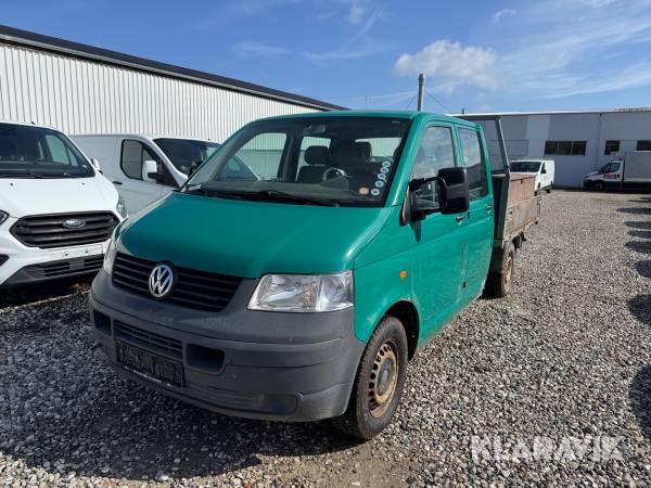 Dobbelt kabine Ladbil VW Transporter 2.5 TDI 4x4
