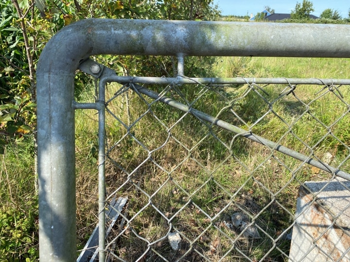 Galvaniseret Gitterlåge