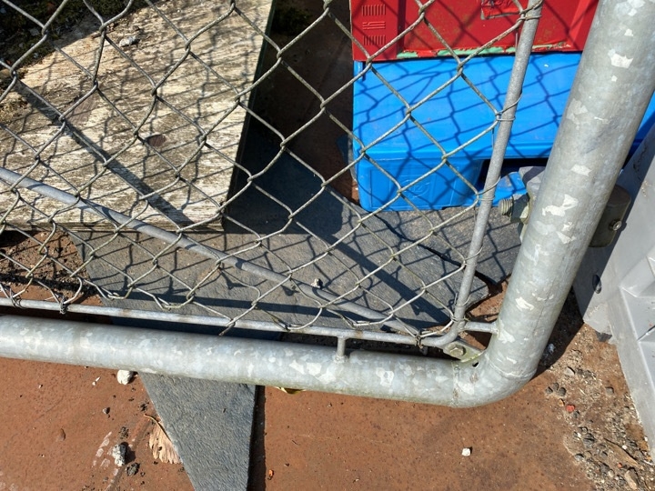 Galvaniseret Gitterlåge