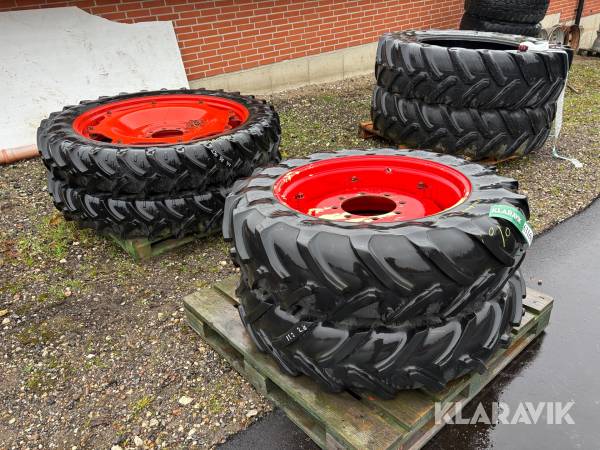 Landbrugsdæk Michelin + Kleber 270/95R44 + 11.2R28 XM 25 4 styk