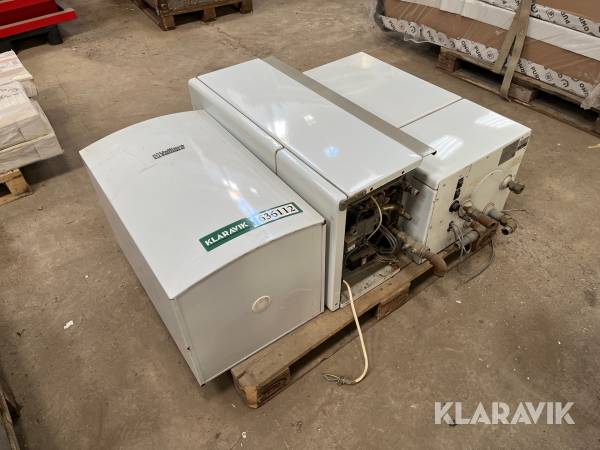 Palle med fyr og vandvarmer Vaillant og søberg