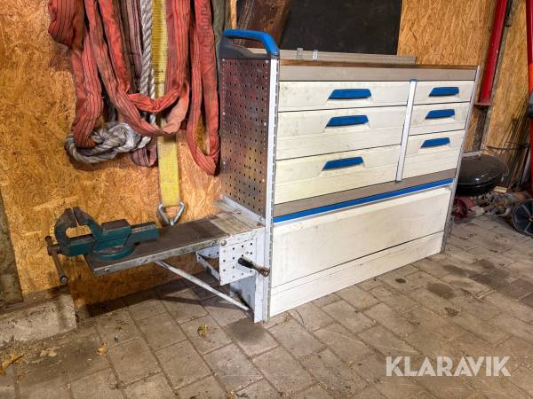 Arbejdsskabe til firmabil Sortimo globelyst