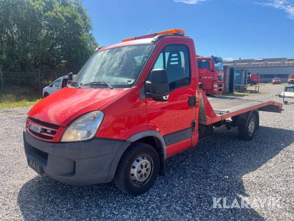 Autotransporter Iveco 35s12 med el-spil