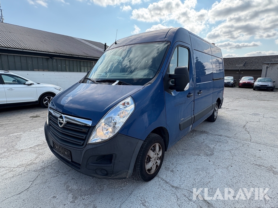 Varebil Opel Movano 2,3CDTi 146HK Kassevogn Aut.