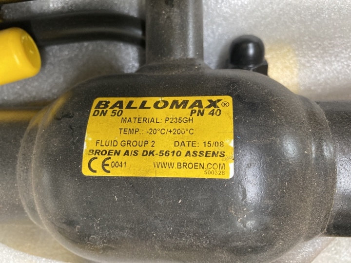 Ballomax ventiler