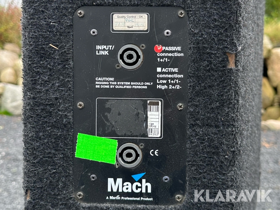 Højtalere Martin Mach, Gribskov, Klaravik auktioner