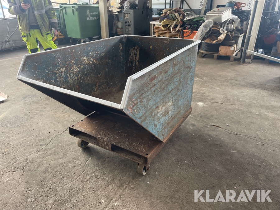 Vippecontainer 130x90x55 cm