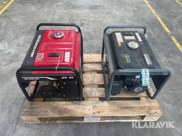 Generatorer Senci & Pro Builder SC3500 & 62761 2 styk