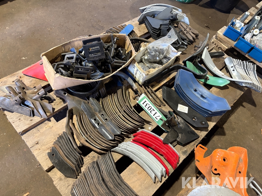 Reservedele - blandet lot