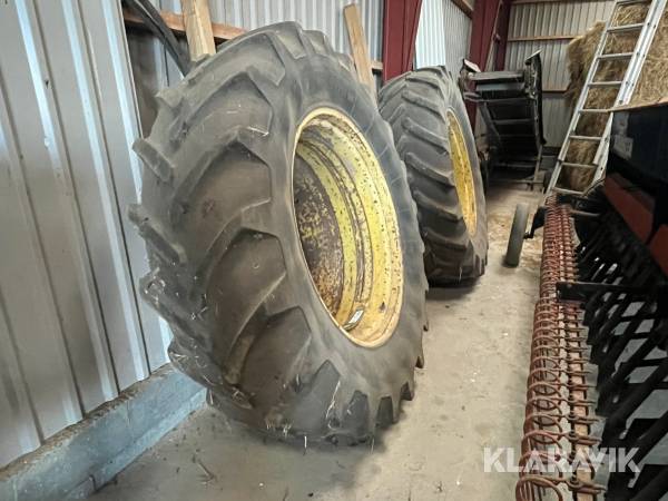 2 styk Tvillinger hjul Michelin 18.4 R 38